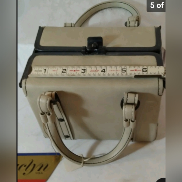 Vintage 1960's Jaclyn Inc. Tote Purse - Picture 5 of 7